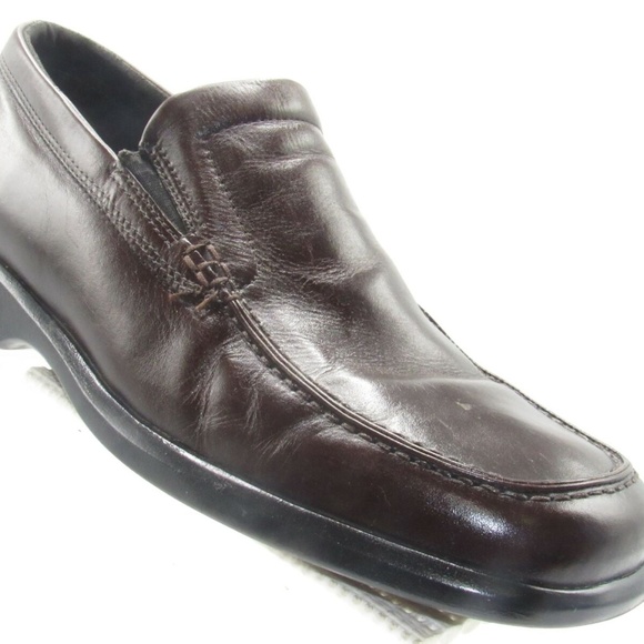 Ecco | Shoes | Ecco 5068 Size 10 M Brown Leather Loafer B6  display picture 2
